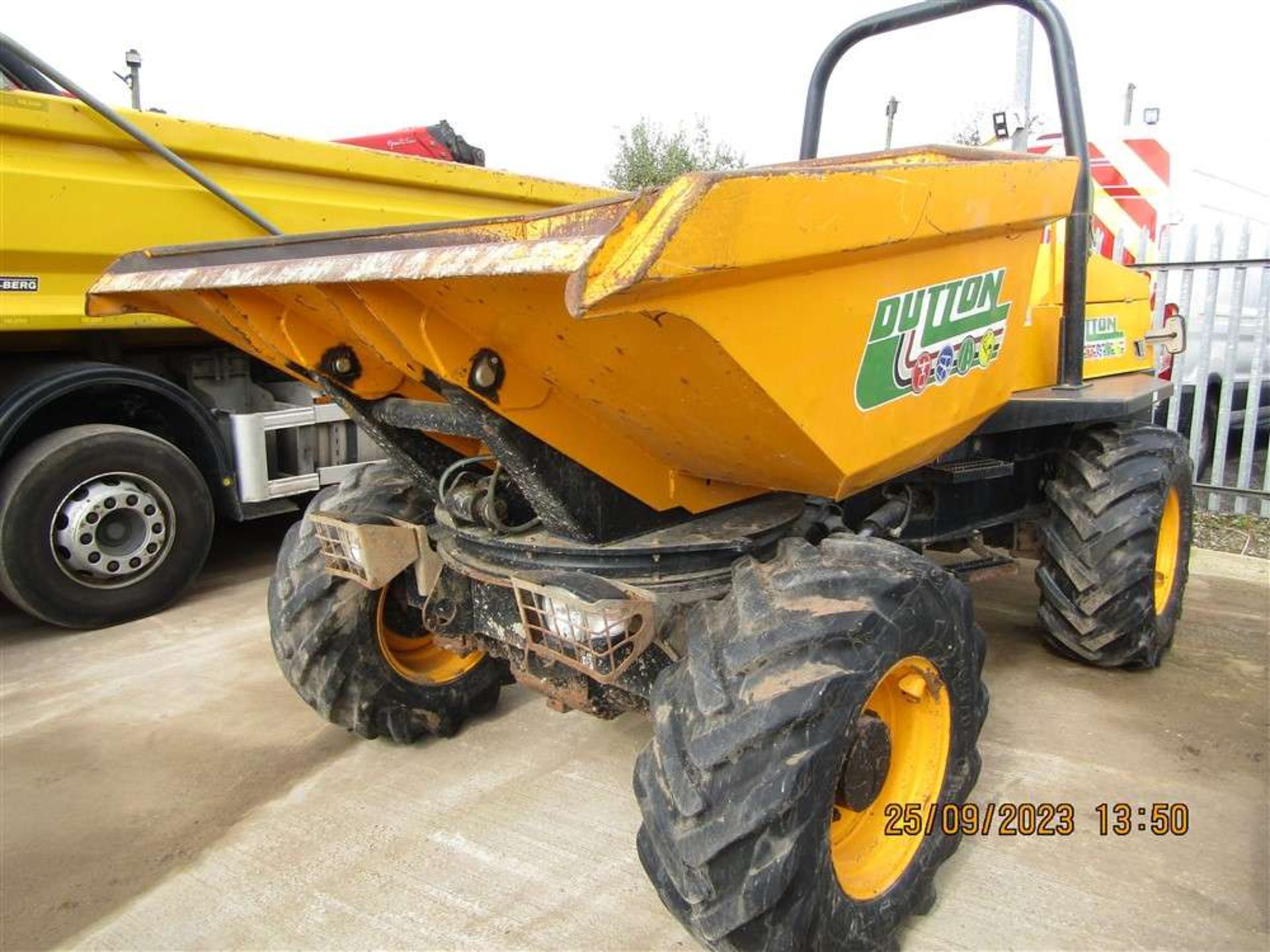 2017 17 reg JCB 6 Ton Swivel Skip Dumper - Bild 2 aus 6