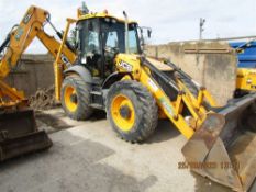 2014 14 reg JCB 4CX Super Site Master with Pole Height Limiters Spec & 4 Buckets