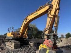 2012 Hyundai 290LC - 9 360 Demo Spec Excavator c/w Lehnhoff Auto Hitch, Buckets & Greaser