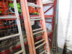 5m Pink Double Extension Ladder