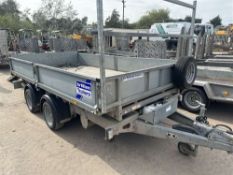 2011 Ifor Williams TT126G 12' x 6' Tipping Trailer c/w Ramps