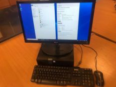 Dell PC with LG Screen, Keyboard & Mouse