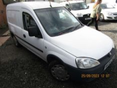 2009 09 reg Vauxhall Combo 2000 CDTI