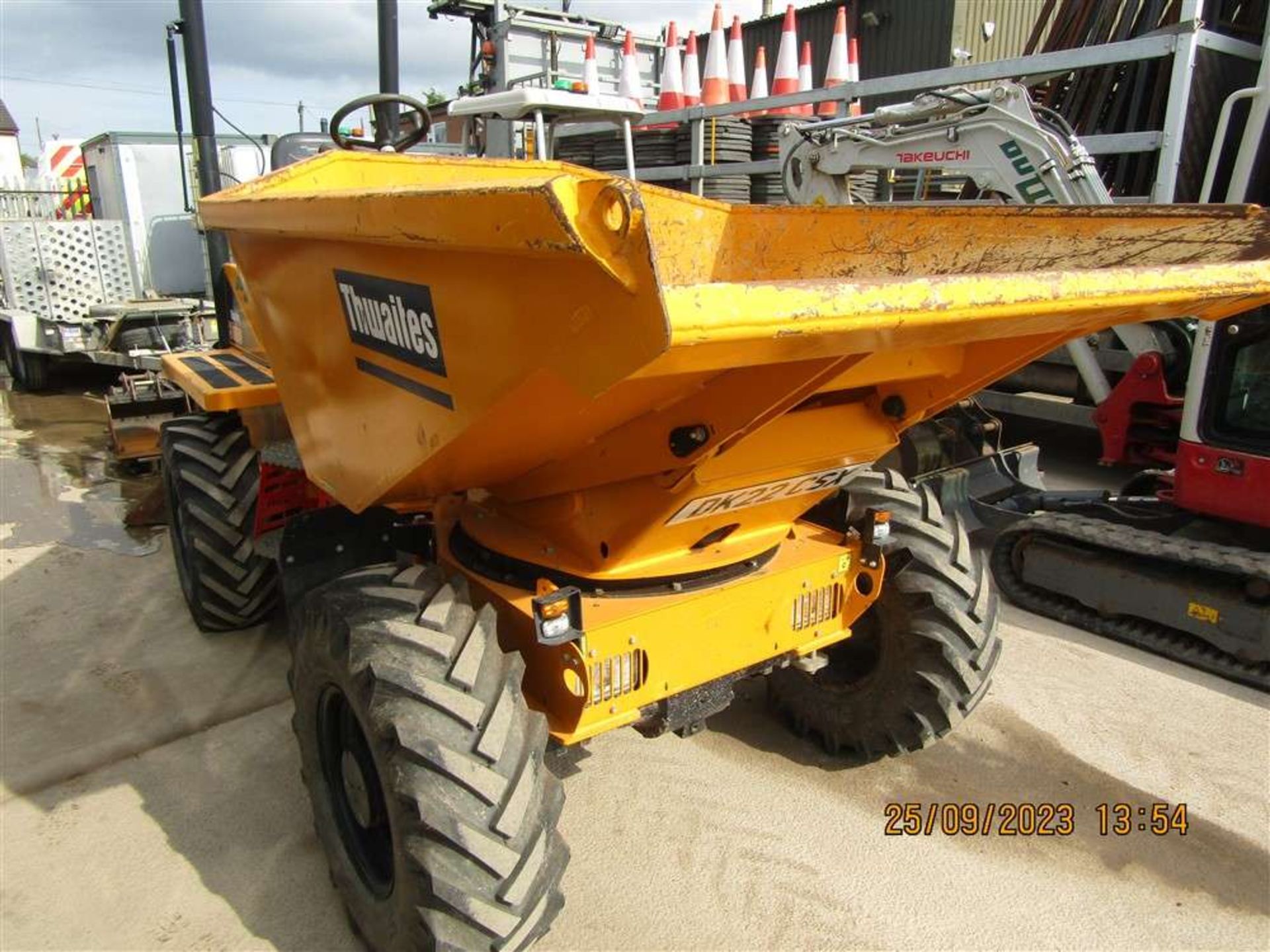 2022 22 Reg Thwaites MACH2073 3ton Swivel Skip Dumper - Still Under Warranty