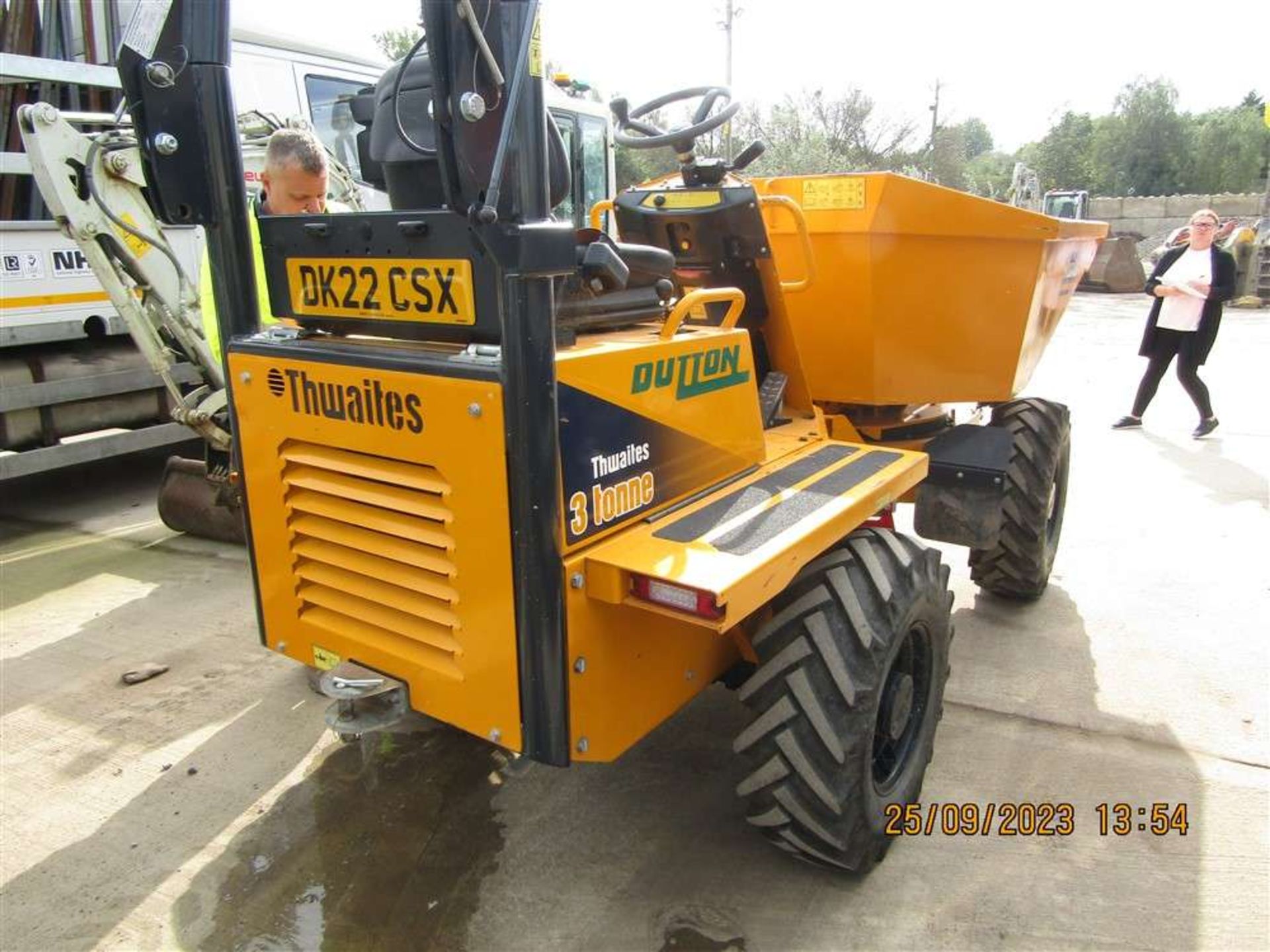 2022 22 Reg Thwaites MACH2073 3ton Swivel Skip Dumper - Still Under Warranty - Image 2 of 6