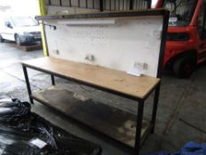Work Bench with LED Light & Sockets