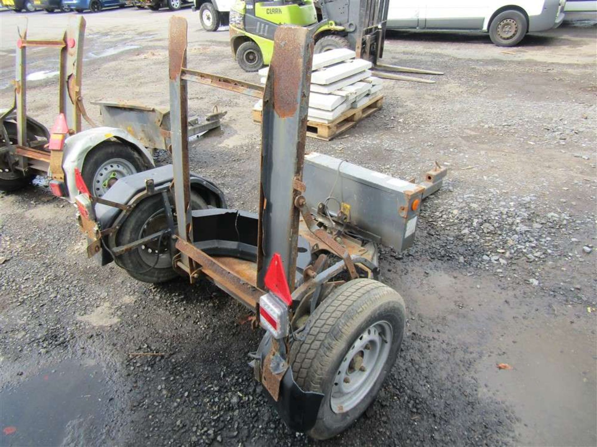 Single Axle Roller Trailer - Image 2 of 2
