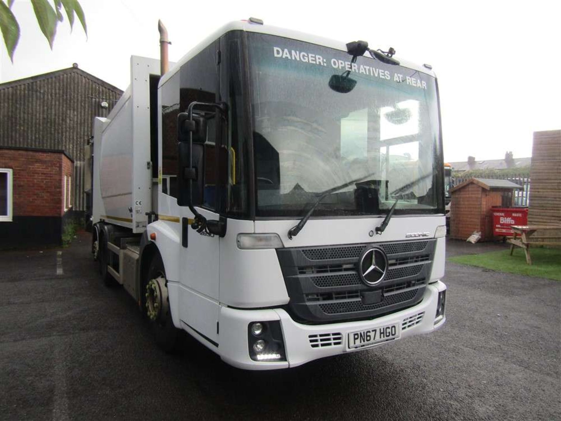 2017 67 reg Mercedes Econic 2630 Refuse Wagon (Direct Council)