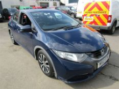 2013 13 reg Honda Civic I-DTec SE-T