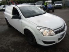 2012 62 reg Vauxhall Astra Club Ecoflex Van