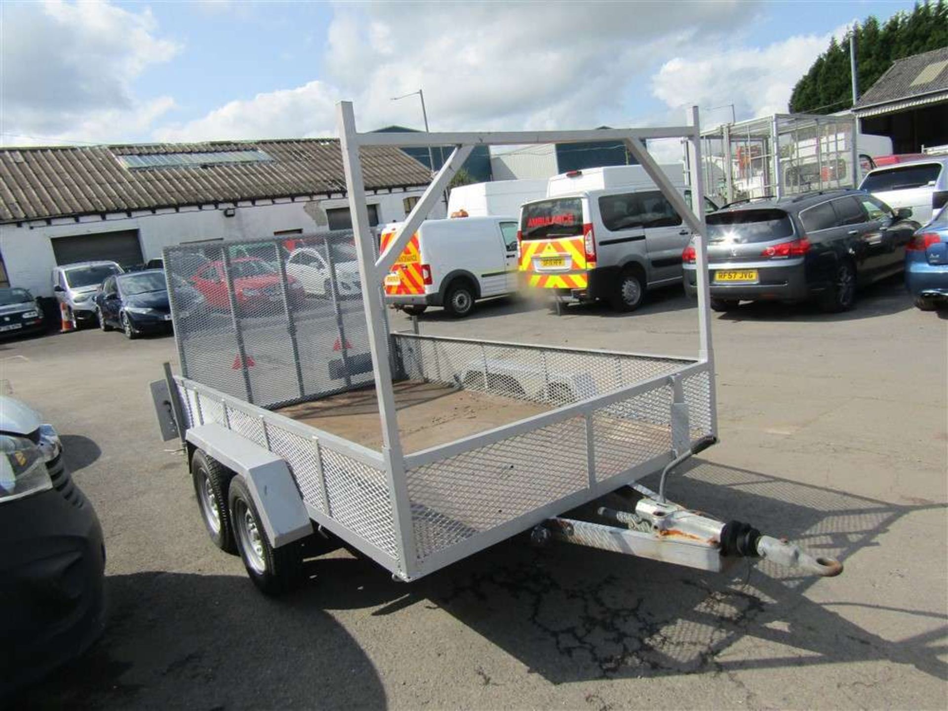 2.6t Twin Axle Plant Trailer with Ramp