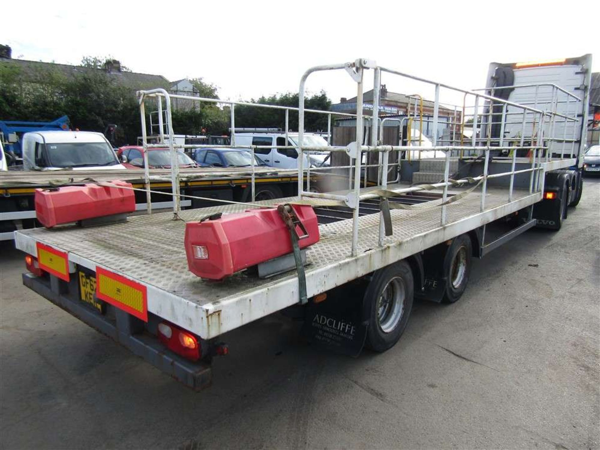 2010 Adcliffe Step Frame Trailer (Direct United Utilities Water) - Image 2 of 5