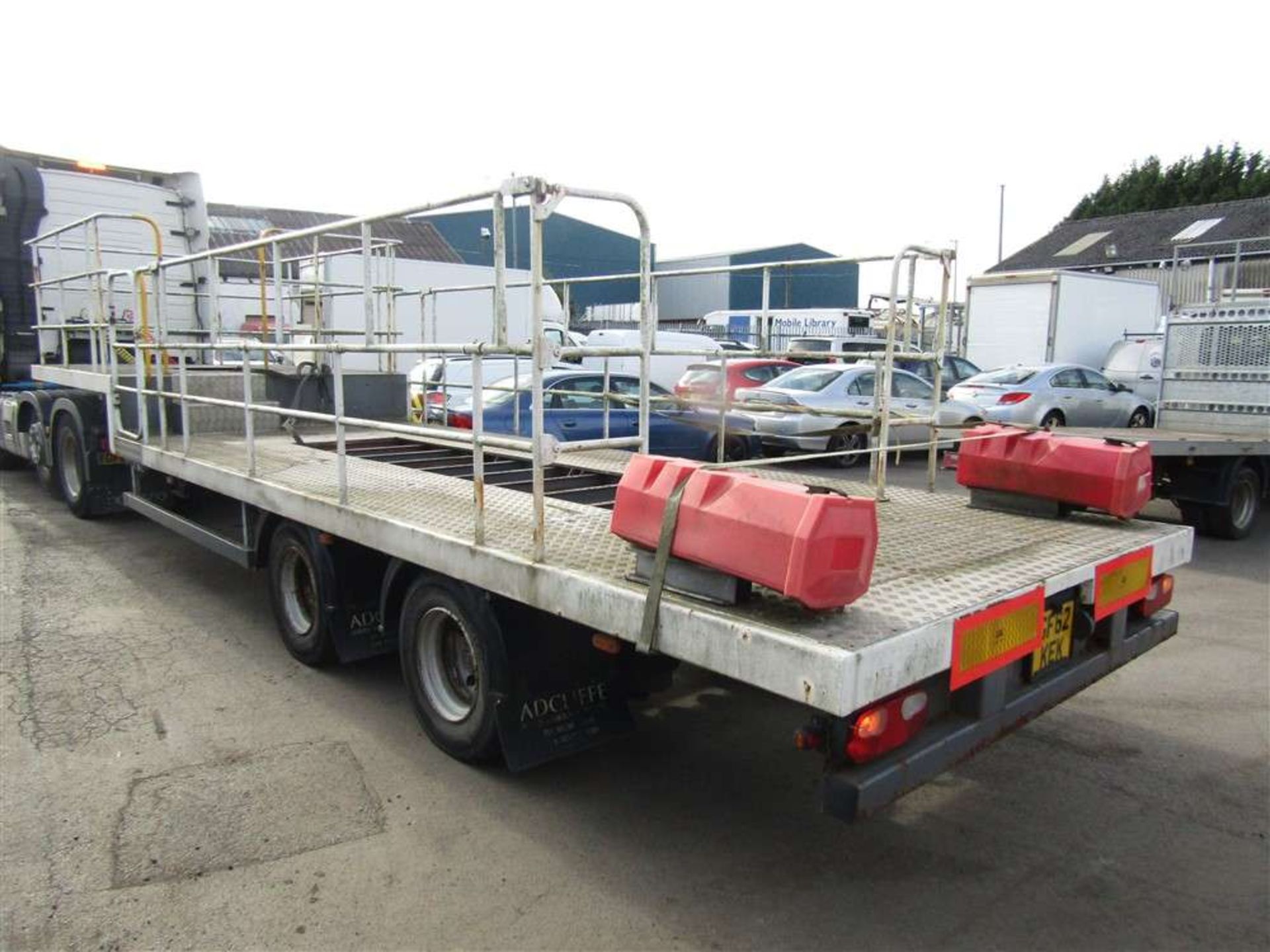 2010 Adcliffe Step Frame Trailer (Direct United Utilities Water) - Image 3 of 5