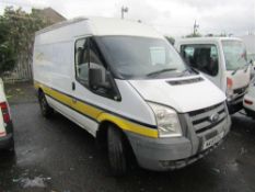 2009 59 reg Ford Transit 115 T350M FWD (Runs But Doesn't Drive) (Direct Council)