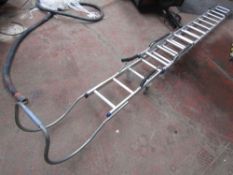 3.9m - 6.6m 2 Sect Roof Ladder (Direct Gap)