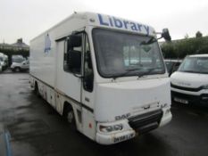 2009 58 reg Daf FA LF45.160 Mobile Library (Direct Council)