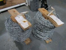 2 x Rolls Barbed Wire