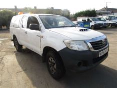 2012 62 reg Toyota Hilux HL2 D-4D 4 x 4 ECB (Direct United Utilities Water)