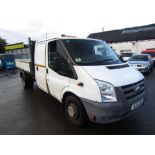 2011 11 reg Ford Transit 115 T350L D/C RWD Crew Cab Tipper (Direct Council)