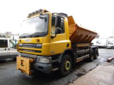 2012 61 reg DAF CF 75.360 6 x 4 Gritter (Direct Council)