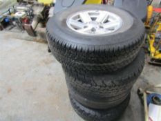 4 x Ford Ranger Wheels & Tyres