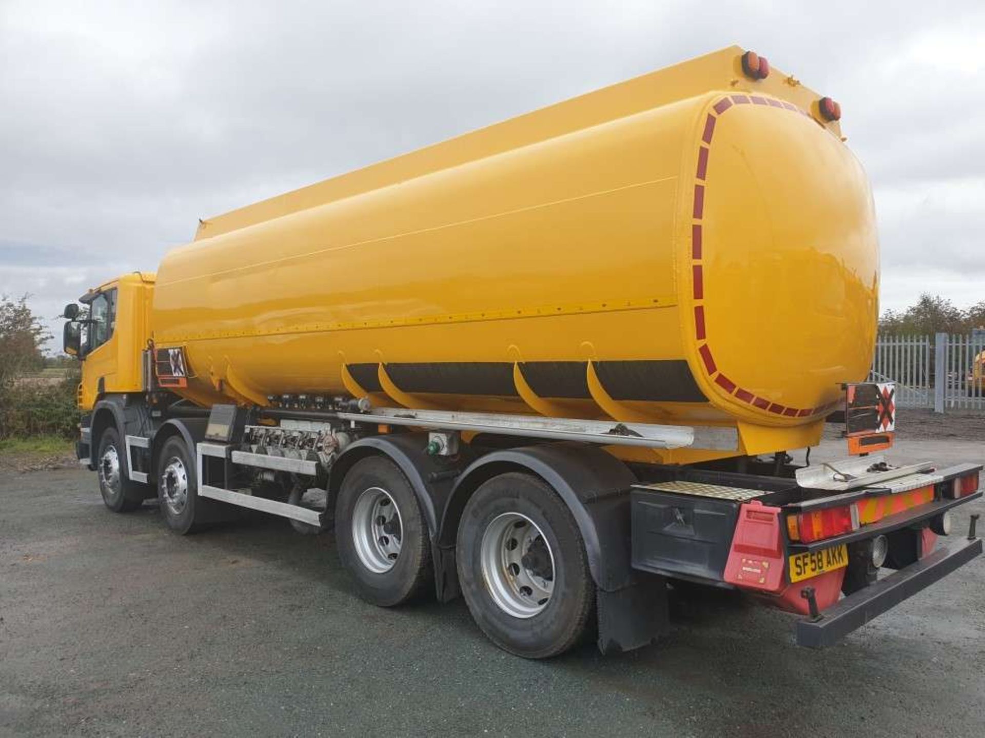 2008 58 reg Scania P380 Petrol Fuel Tanker (Sold on Site - Location Knutsford) - Image 5 of 12