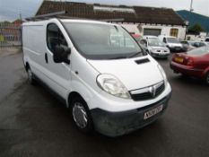 2008 08 reg Vauxhall Vivaro 2700 CDTI SWB