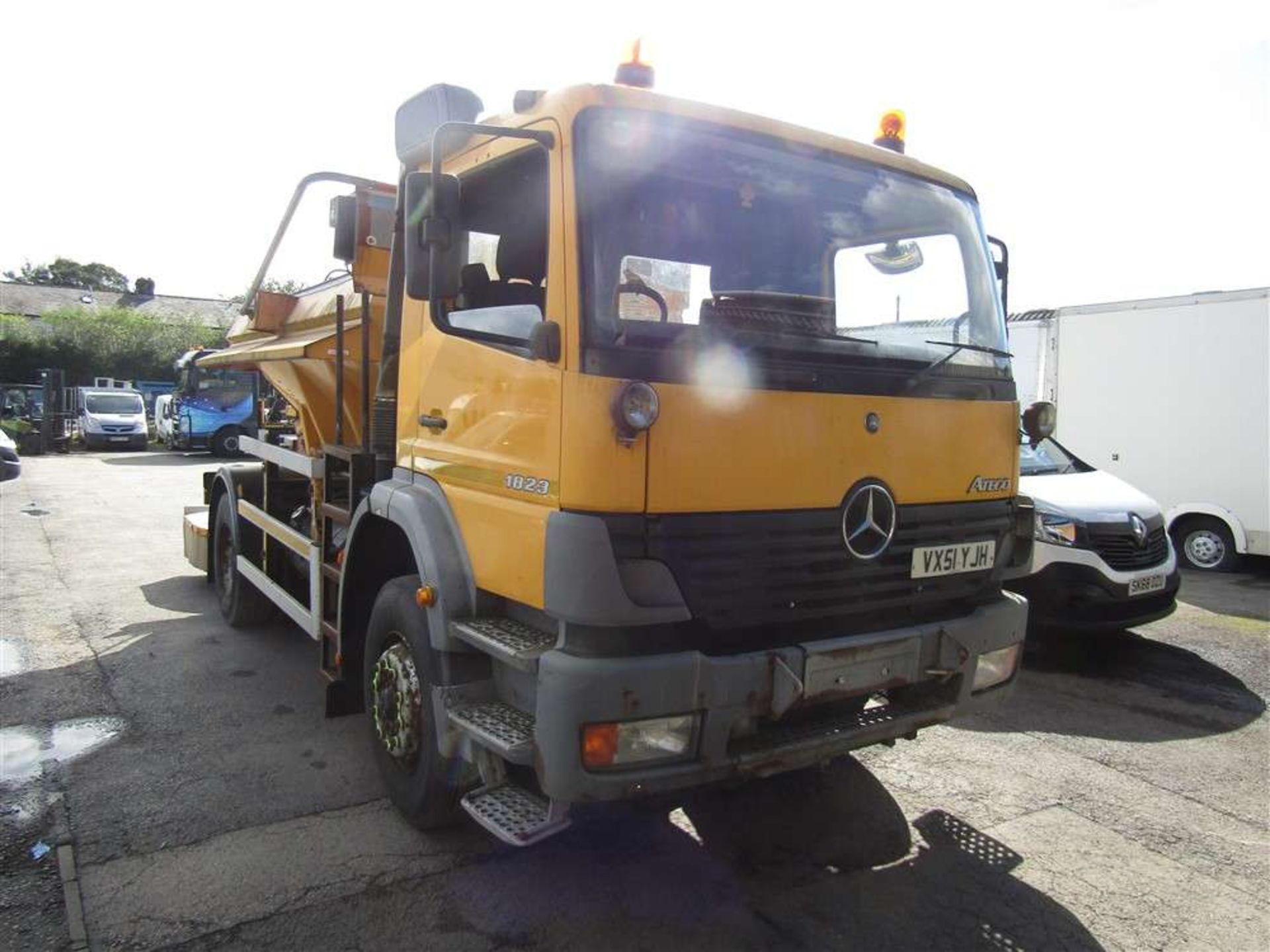 2001 51 reg Mercedes Atego 1823 Gritter