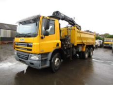 2012 12 reg Daf CF 75.310 26ton Tipper c/w Crane & Grab (Direct Council)