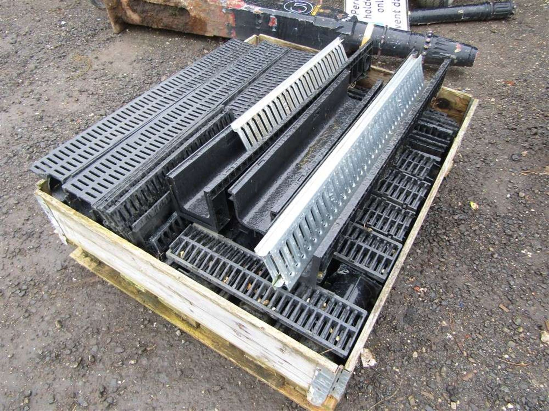 Pallet of ACO Drains & Covers