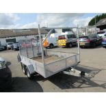 2.6t Twin Axle Plant Trailer with Ramp