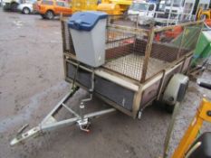 Single Axle Trailer c/w Caged Sides (Direct Council)