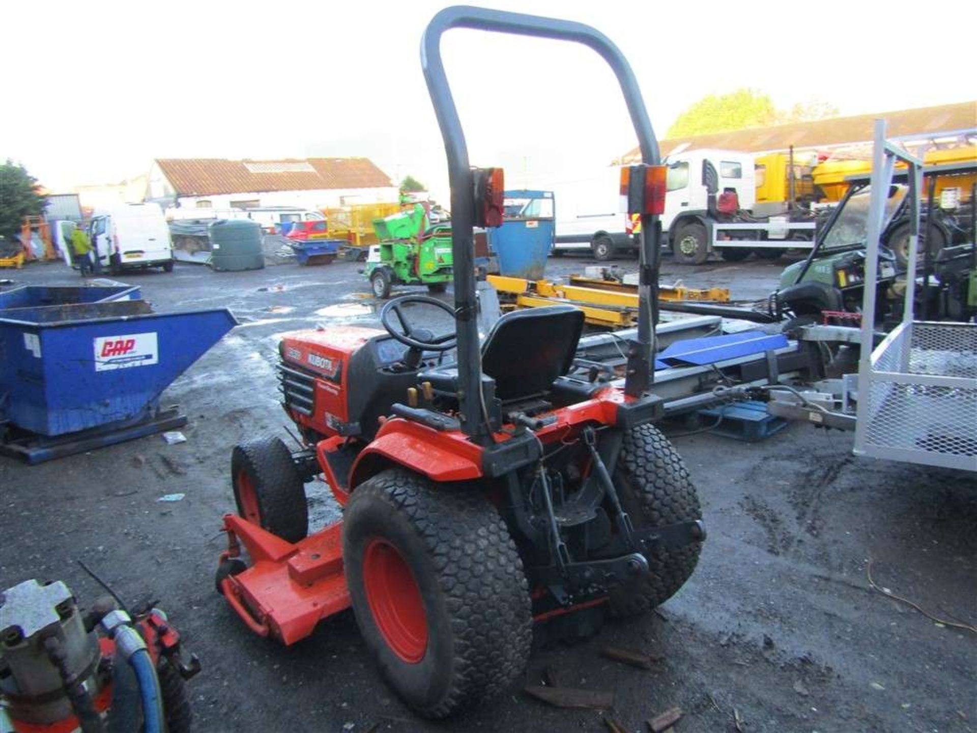 Kubota B2400 4wd Compact Tractor c/w Mower Deck - Image 3 of 5