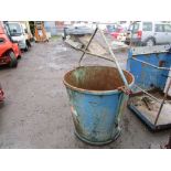 500ltr Circular Muck Skip (Direct Gap)