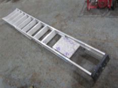 6' 8 Tread Aluminium Swing back Steps (Direct Hire Co)