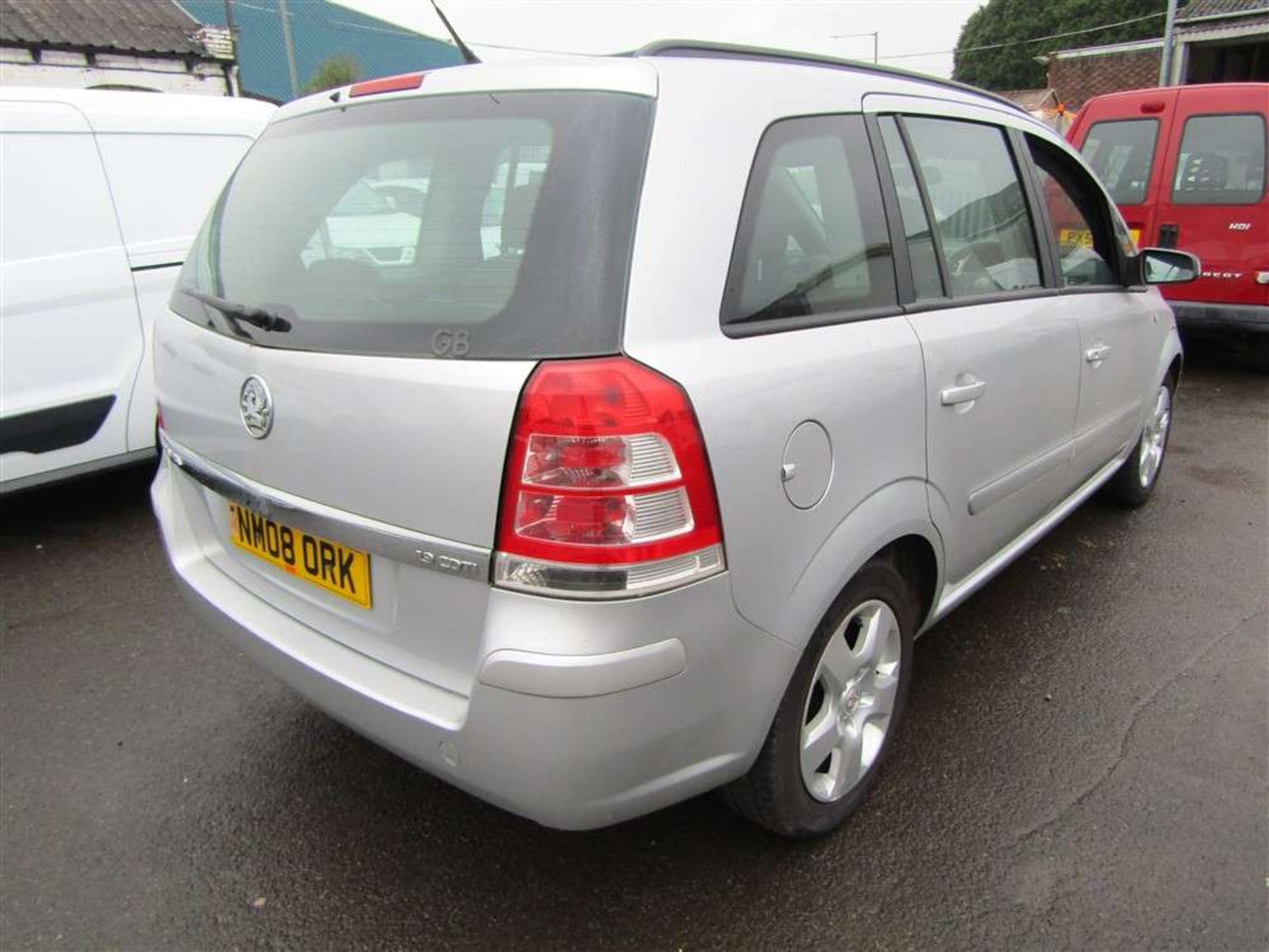 2008 08 reg Vauxhall Zafira Exclusiv CDTI - Image 4 of 6