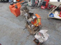 Twin Blade Petrol Floor Saw in Bits (Direct Gap)