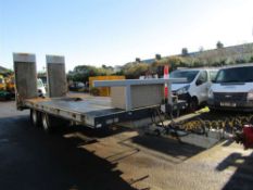 2003 King DBP14 / 2CC 14t Beavertail Draw Bar Trailer (Direct Electricity NW)