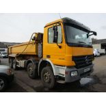 2009 09 reg Mercedes 3236K Tipper