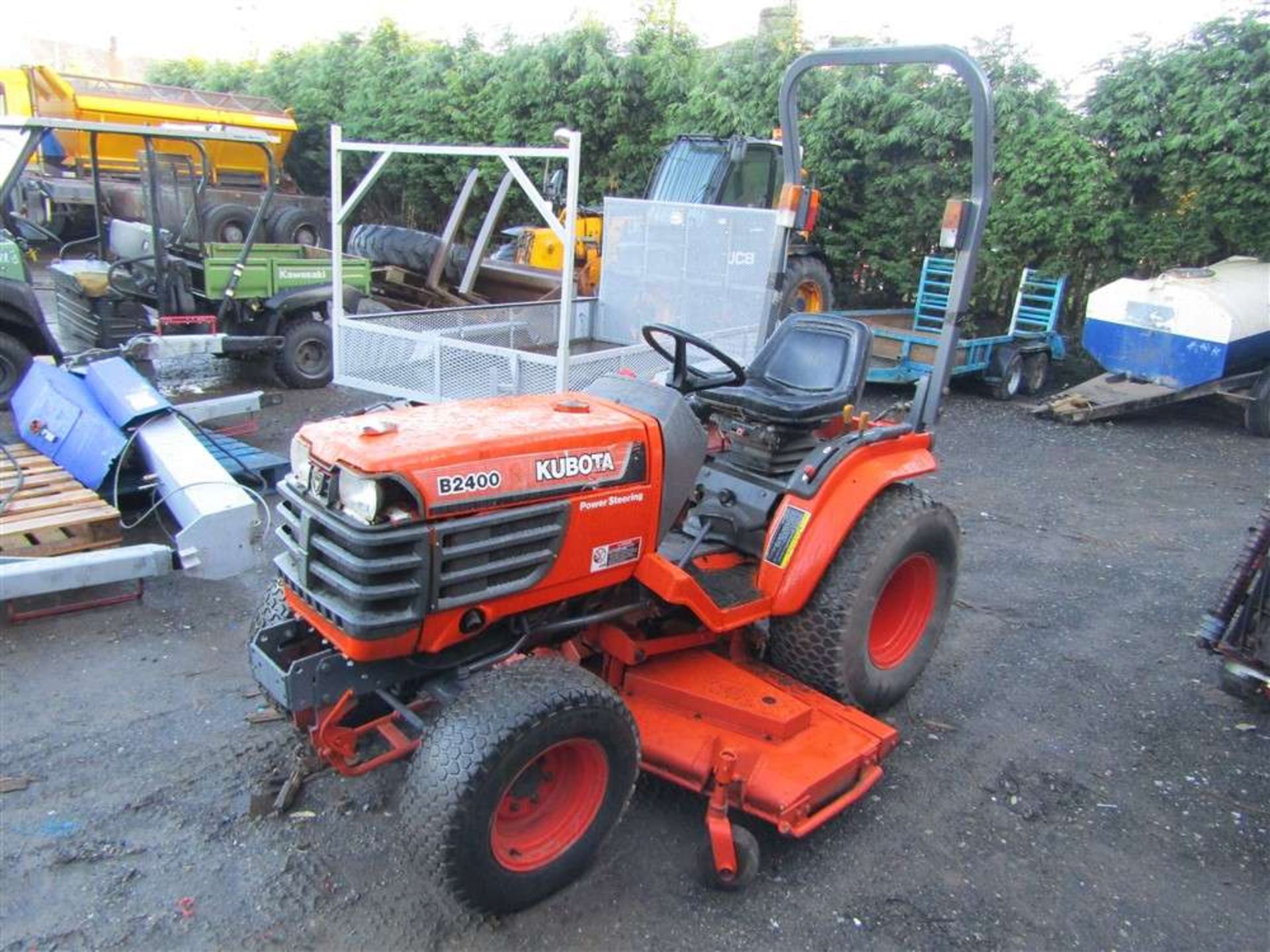 Kubota B2400 4wd Compact Tractor c/w Mower Deck - Image 2 of 5