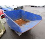 1200ltr Forklift Tip Skip (Direct Gap)