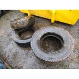 4 x Cargo Tyres 225/75R/1.75