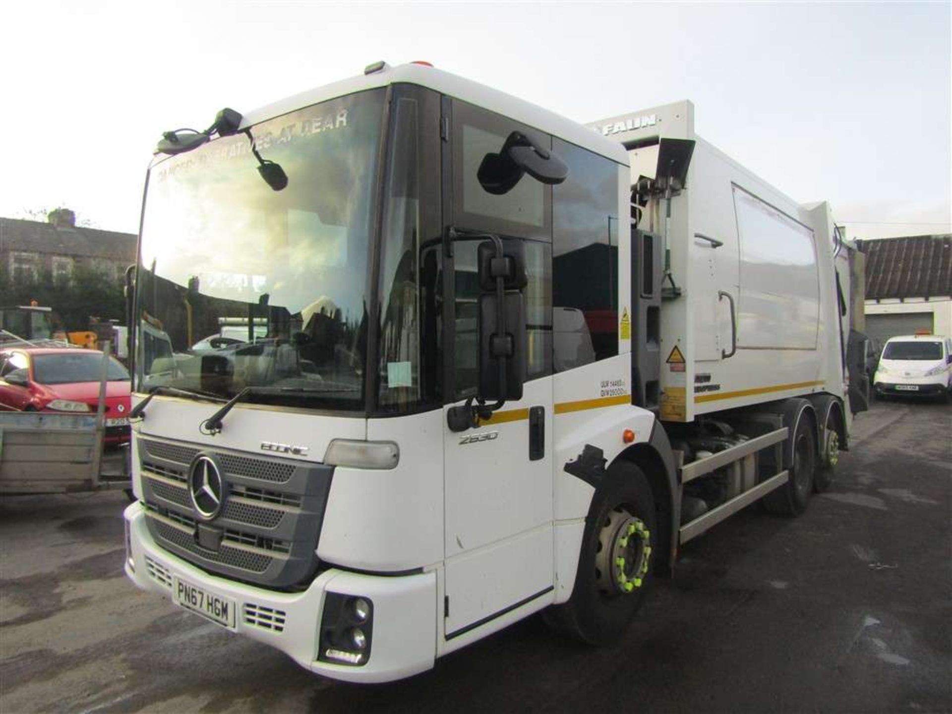 2017 67 reg Mercedes Econic 2630 Refuse (Direct Council) - Image 2 of 6