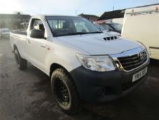 2014 14 reg Toyota Hi-lux Active D-4D 4 x 4 S/C