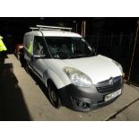 2014 63 reg Vauxhall Combo 2300 L1H1 CDTI (Non Runner) (Direct United Utilities Water)