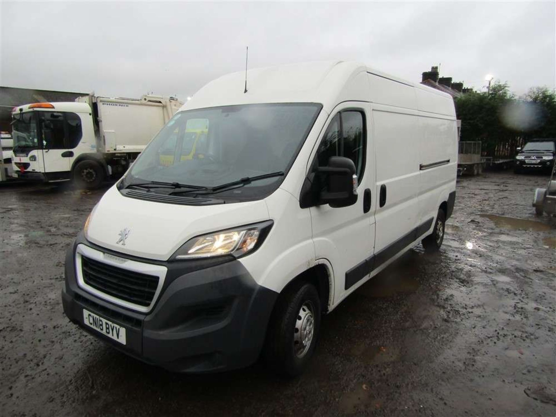 2018 18 reg Peugeot Boxer 335 Pro L3H2 Blue Hdi - Image 2 of 7