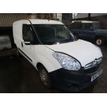 2013 63 reg Vauxhall Combo 2300 L1H1 CDTI (Non Runner) (Direct United Utilities Water)