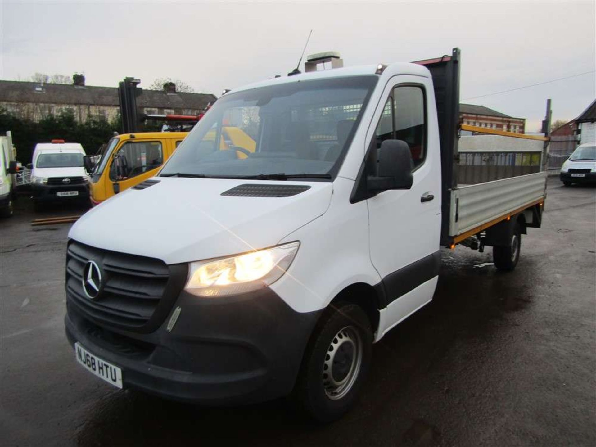 2018 68 reg Mercedes Sprinter 316 CDI Ex Long Dropside c/w Tail Lift - Image 2 of 6