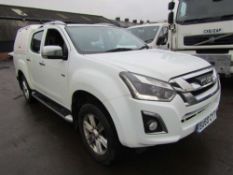 2018 68 reg Isuzu D-Max Utah D/Cab Pickup