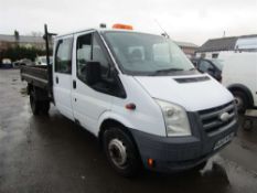 2010 60 reg Ford Transit 100 T350L Crewcab Tipper